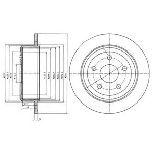 Imagine Disc frana DELPHI BG4157