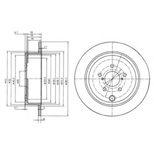 Imagine Disc frana DELPHI BG4158