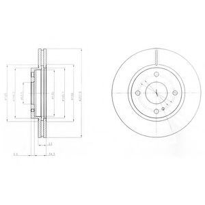 Imagine Disc frana DELPHI BG4170C