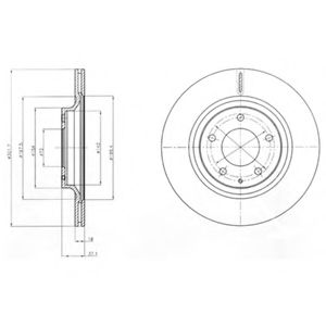 Imagine Disc frana DELPHI BG4182