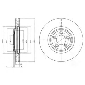 Imagine Disc frana DELPHI BG4203C