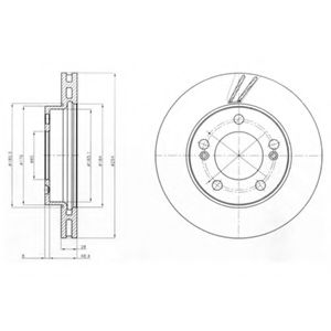 Imagine Disc frana DELPHI BG4206