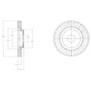 Imagine Disc frana DELPHI BG4214