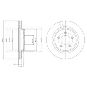 Imagine Disc frana DELPHI BG4240C