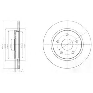 Imagine Disc frana DELPHI BG4247