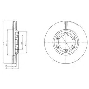 Imagine Disc frana DELPHI BG4252