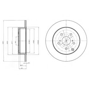 Imagine Disc frana DELPHI BG4291