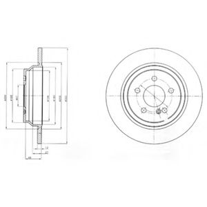 Imagine Disc frana DELPHI BG4298C