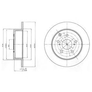 Imagine Disc frana DELPHI BG4303