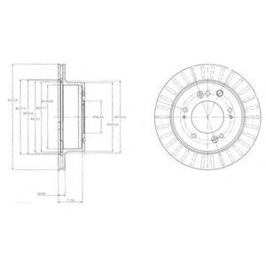 Imagine Disc frana DELPHI BG4331