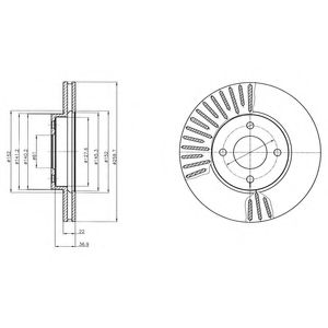 Imagine Disc frana DELPHI BG4454