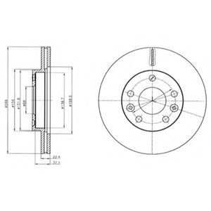 Imagine Disc frana DELPHI BG4455C