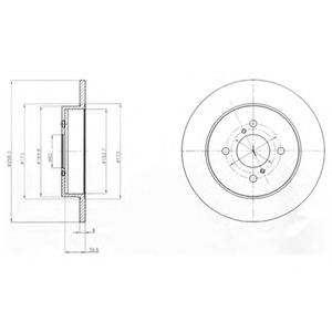 Imagine Disc frana DELPHI BG4539C