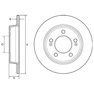 Imagine Disc frana DELPHI BG4559