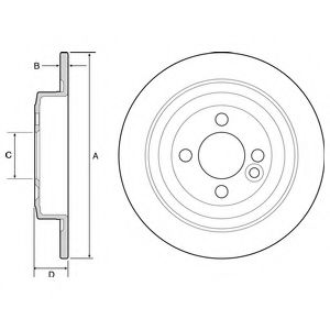 Imagine Disc frana DELPHI BG4560