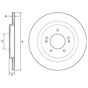 Imagine Disc frana DELPHI BG4563C