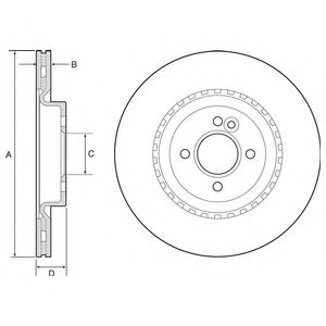 Imagine Disc frana DELPHI BG4568