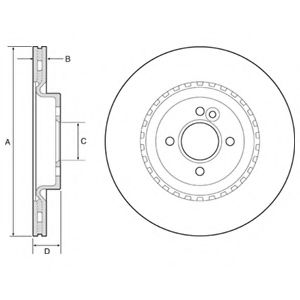 Imagine Disc frana DELPHI BG4568C