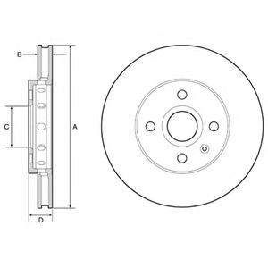 Imagine Disc frana DELPHI BG4647C