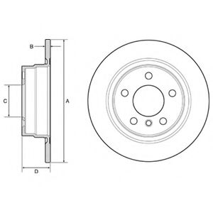 Imagine Disc frana DELPHI BG4649C