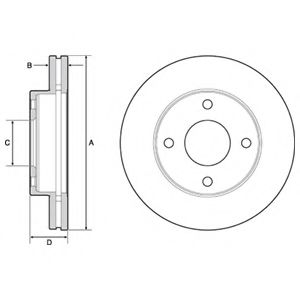 Imagine Disc frana DELPHI BG4651C