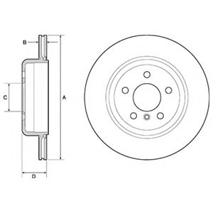 Imagine Disc frana DELPHI BG4664C