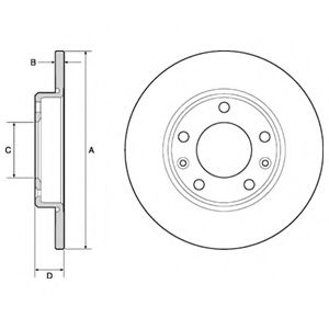 Imagine Disc frana DELPHI BG4670C