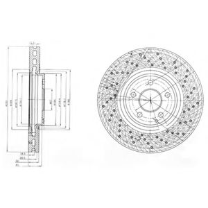 Imagine Disc frana DELPHI BG9014