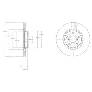 Imagine Disc frana DELPHI BG9074