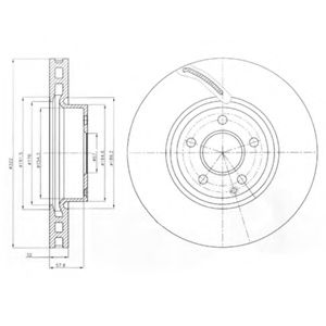 Imagine Disc frana DELPHI BG9075C