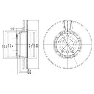 Imagine Disc frana DELPHI BG9212