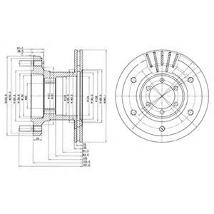 Imagine Disc frana DELPHI BG9453