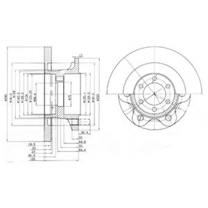 Imagine Disc frana DELPHI BG9722