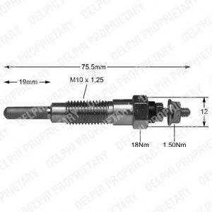 Imagine Bujie incandescenta DELPHI HDS246