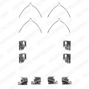 Imagine Set accesorii, placute frana DELPHI LX0266