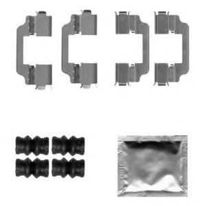 Set accesorii, placute frana DELPHI LX0580