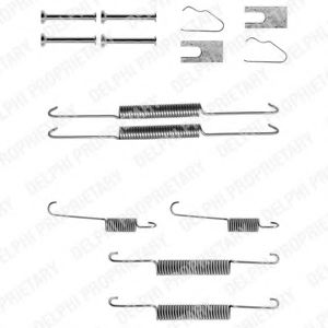 Imagine Set accesorii, sabot de frana DELPHI LY1169