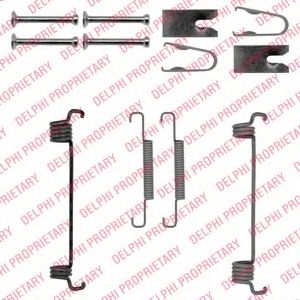 Imagine set accesorii, saboti frana parcare DELPHI LY1350