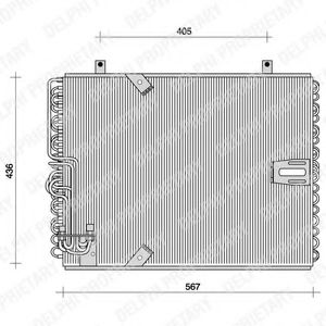 Imagine Condensator, climatizare DELPHI TSP0225015