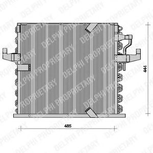 Imagine Condensator, climatizare DELPHI TSP0225016