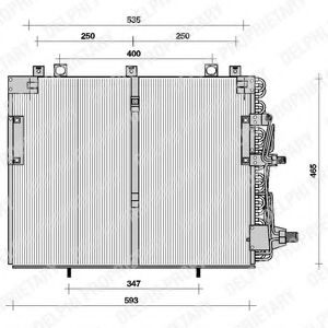 Imagine Condensator, climatizare DELPHI TSP0225036