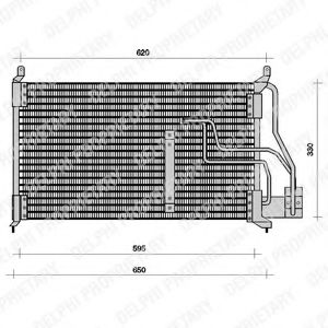 Imagine Condensator, climatizare DELPHI TSP0225048