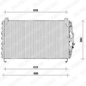 Condensator, climatizare DELPHI TSP0225052