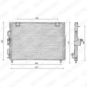 Imagine Condensator, climatizare DELPHI TSP0225106