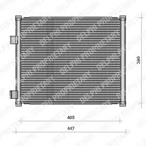 Imagine Condensator, climatizare DELPHI TSP0225111