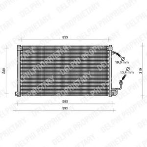 Imagine Condensator, climatizare DELPHI TSP0225119