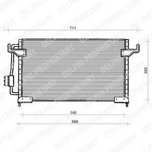 Imagine Condensator, climatizare DELPHI TSP0225120