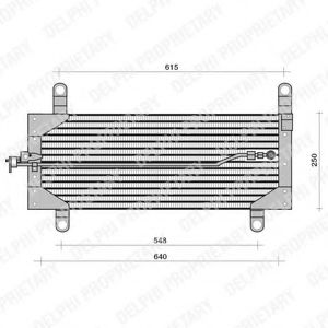 Imagine Condensator, climatizare DELPHI TSP0225121