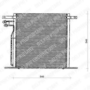 Imagine Condensator, climatizare DELPHI TSP0225126