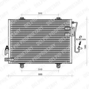 Imagine Condensator, climatizare DELPHI TSP0225131